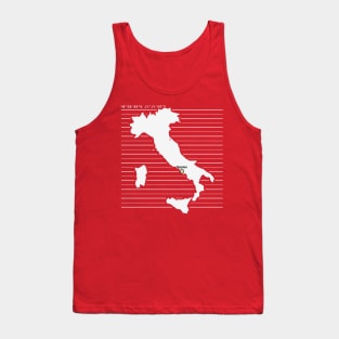 Naples City Map Tank Top